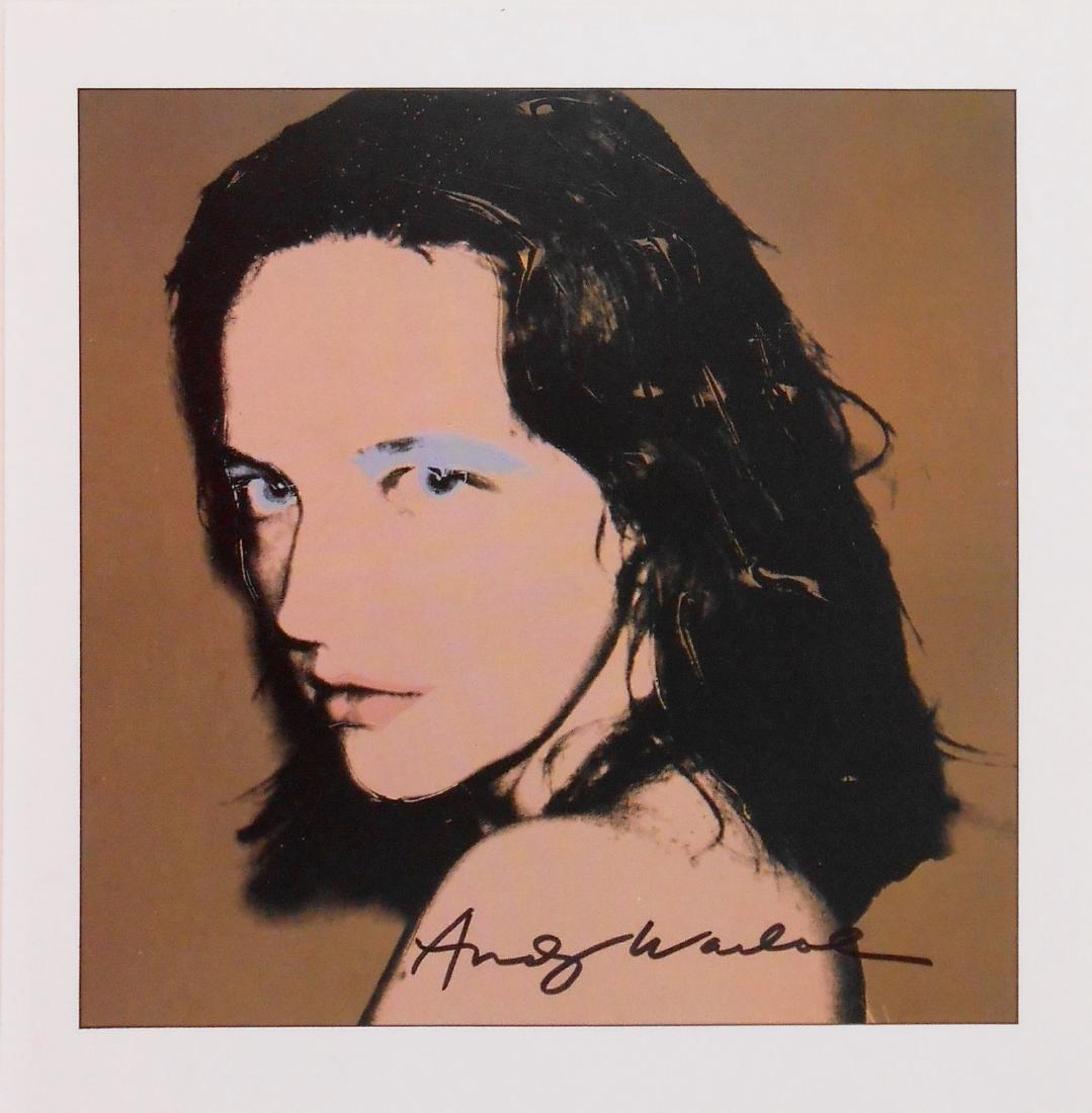 Andy Warhol (1928-1987) Signed Print (1 of 1)