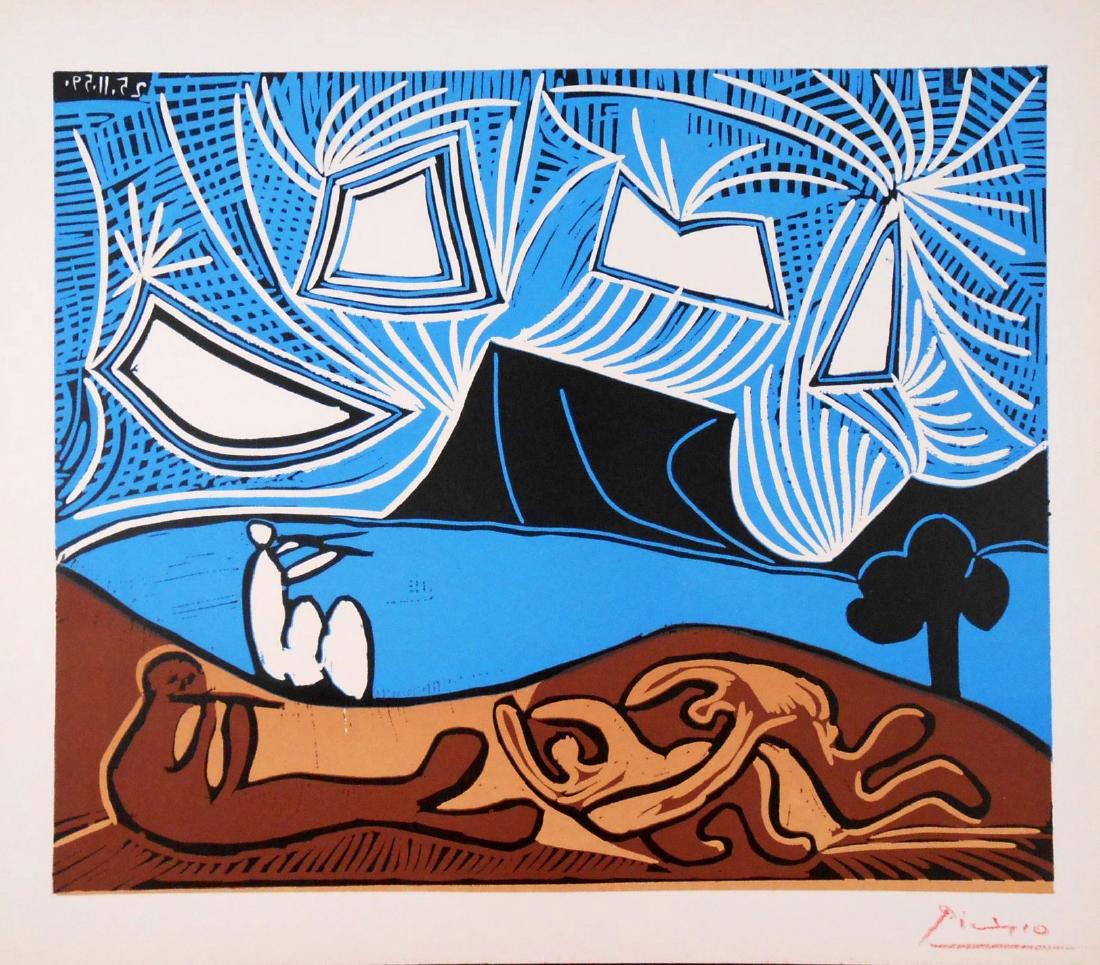 Pablo Picasso (1881-1973) Linoleum Cut (1 of 1)