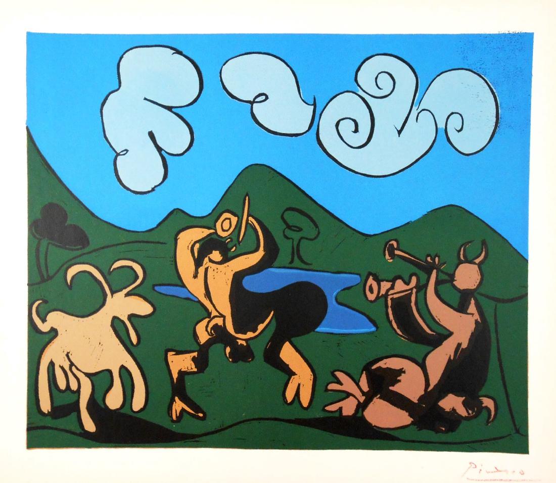 Pablo Picasso (1881-1973) Linoleum Cut (1 of 1)
