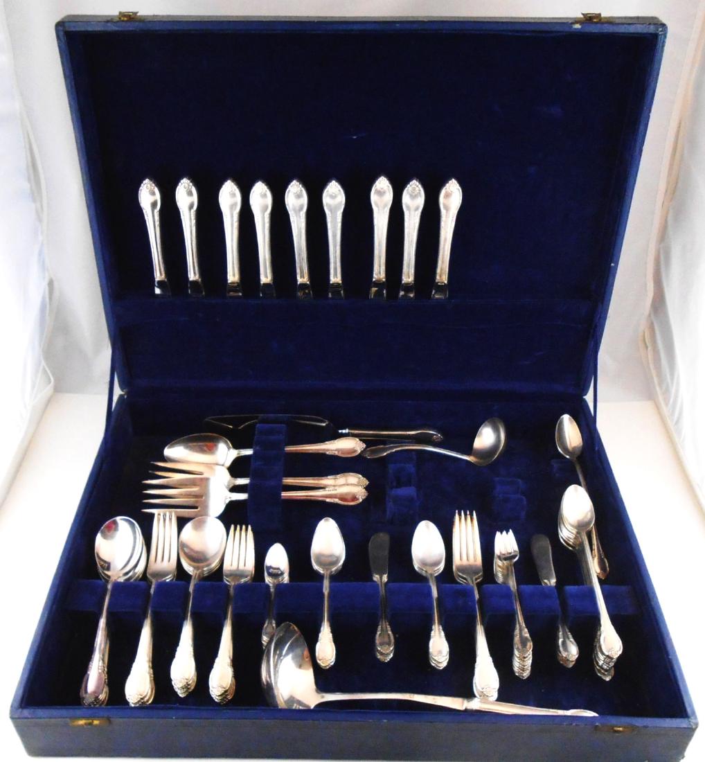 "Remembrance" Silverplate Flatware Service (1 of 2)