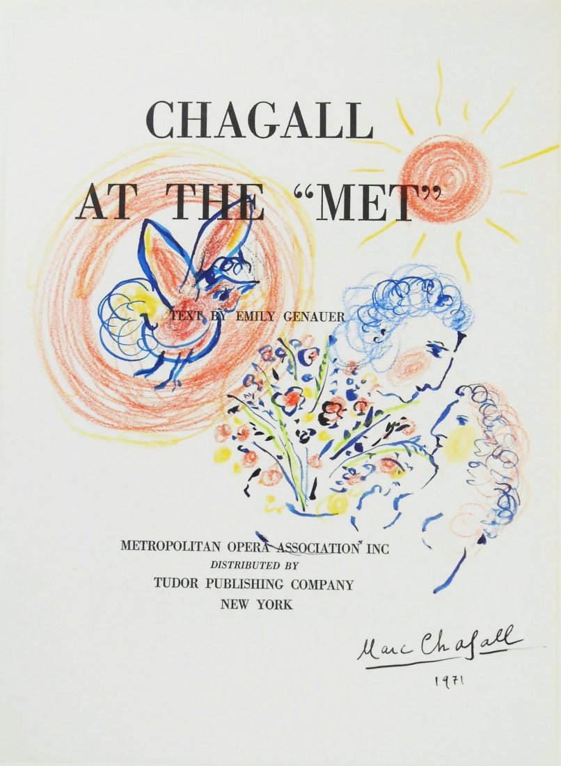 Marc Chagall (1887-1985) Ink & Chalk Drawing (1 of 2)