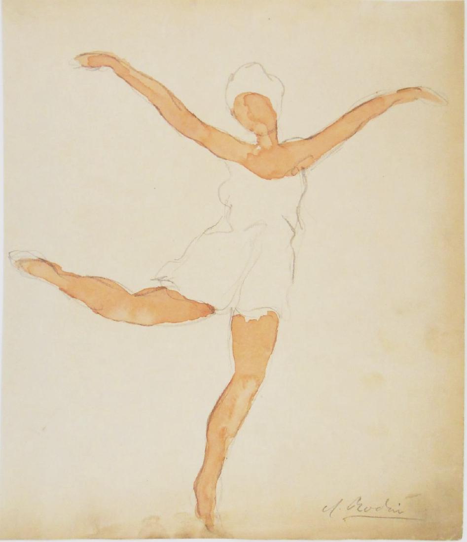 Auguste Rodin (18401917) Watercolor