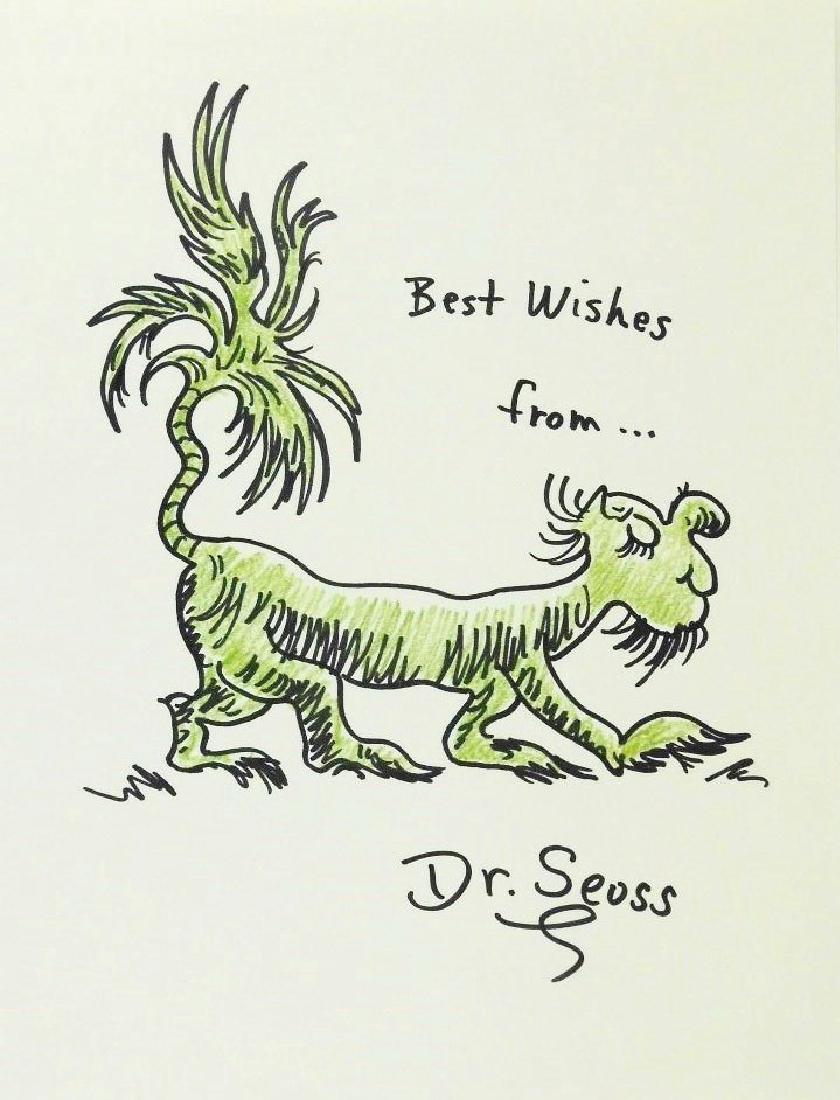Dr. Seuss (1904-1991) Drawing (1 of 1)