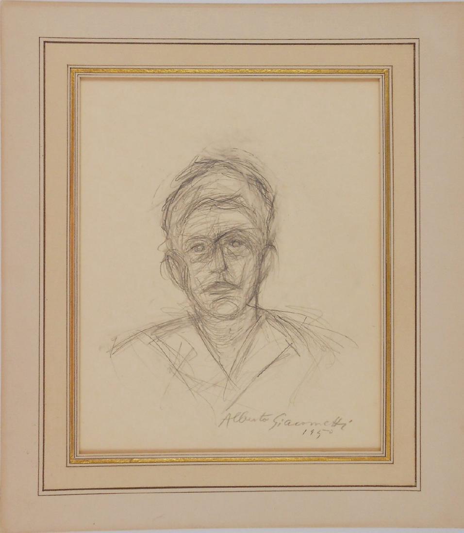 Alberto Giacometti (1901-1966) Pencil Sketch (1 of 3)
