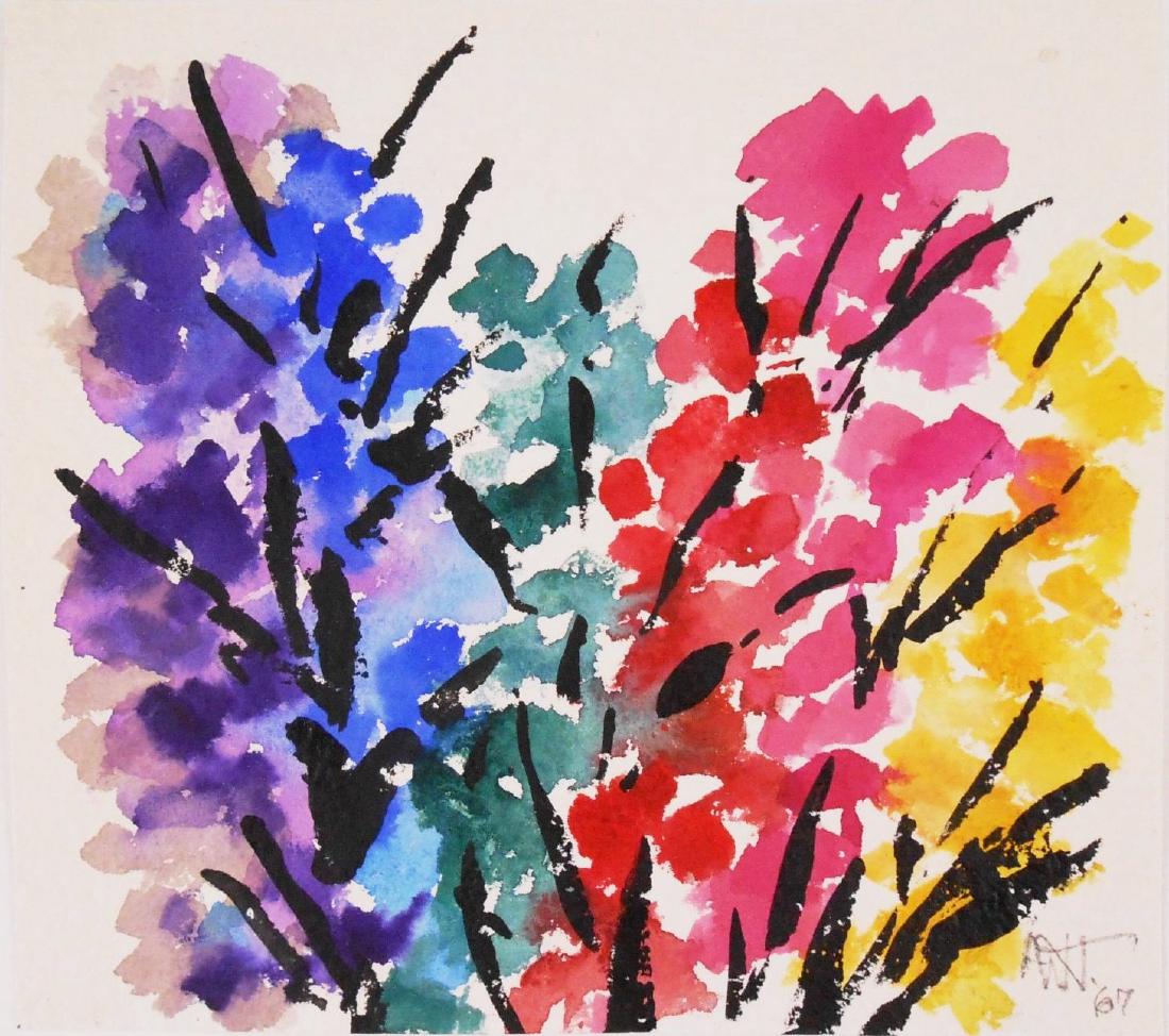 Alma Woodsey Thomas (1891-1978) Watercolor (1 of 2)