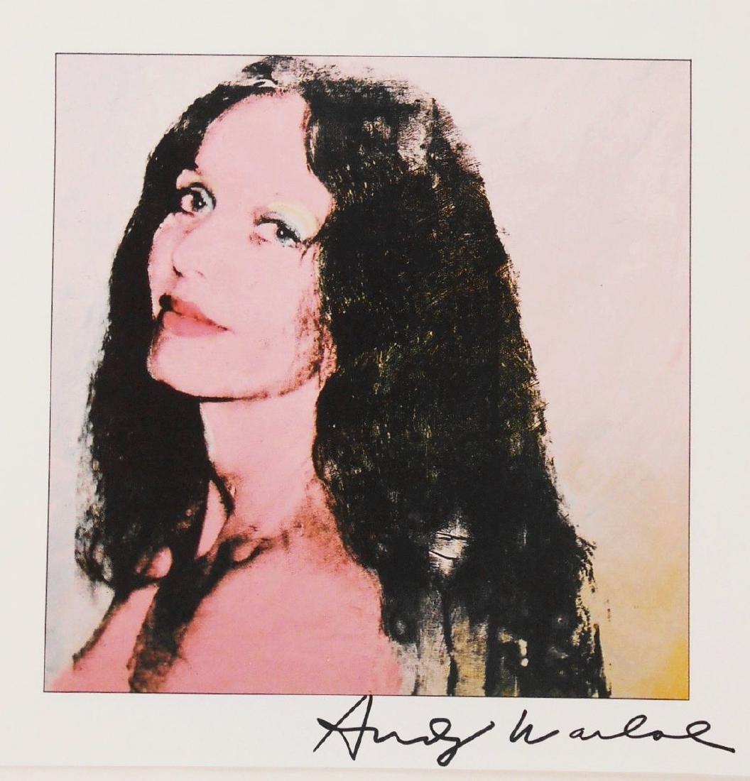 Andy Warhol (1928-1987) Signed Print (1 of 1)