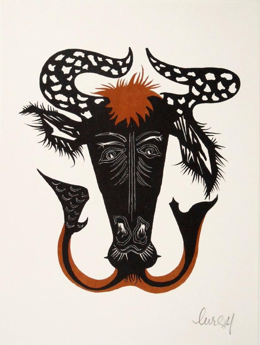 Jean Lurcat (1892-1966) Color Lithograph (1 of 2)