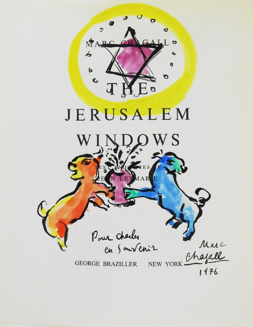 Marc Chagall (1887-1985) Ink Book Drawing (1 of 2)