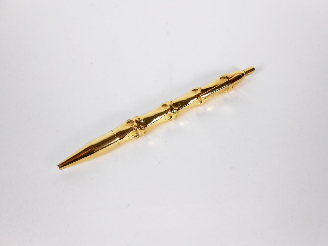 18KT Gold Cartier "Bamboo" Pen (1 of 3)