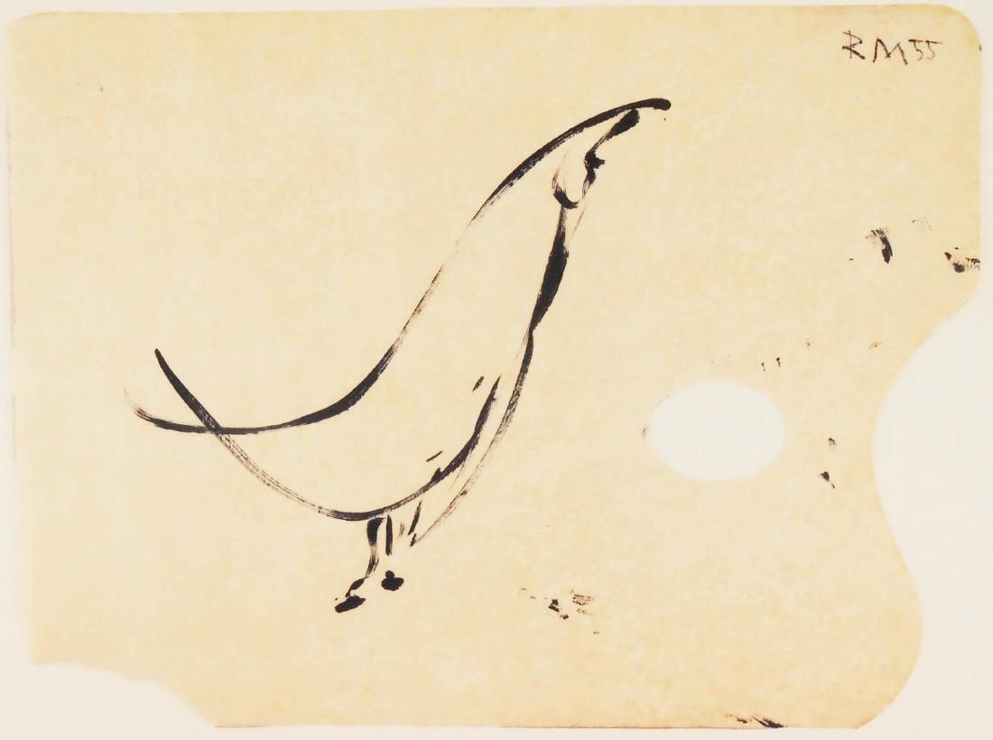 Robert Motherwell (1915-1991) Bird Study (1 of 3)