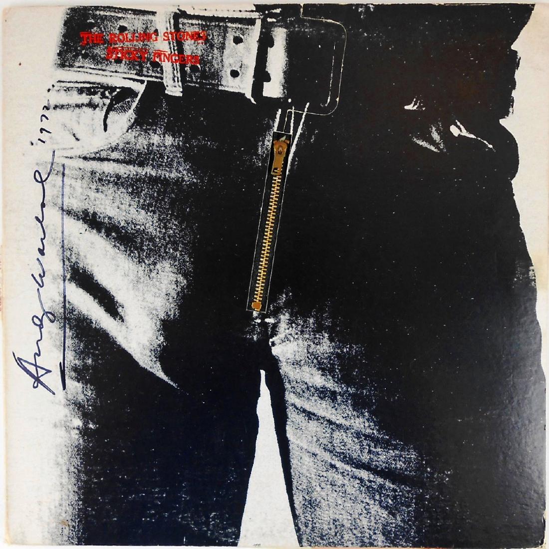 Andy Warhol (1928-1987) Record Album, Signed (1 of 2)