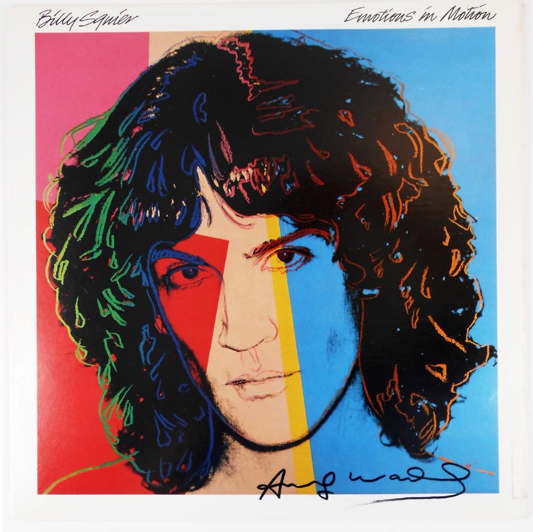 Andy Warhol (1928-1987) Record Album, Signed (1 of 2)