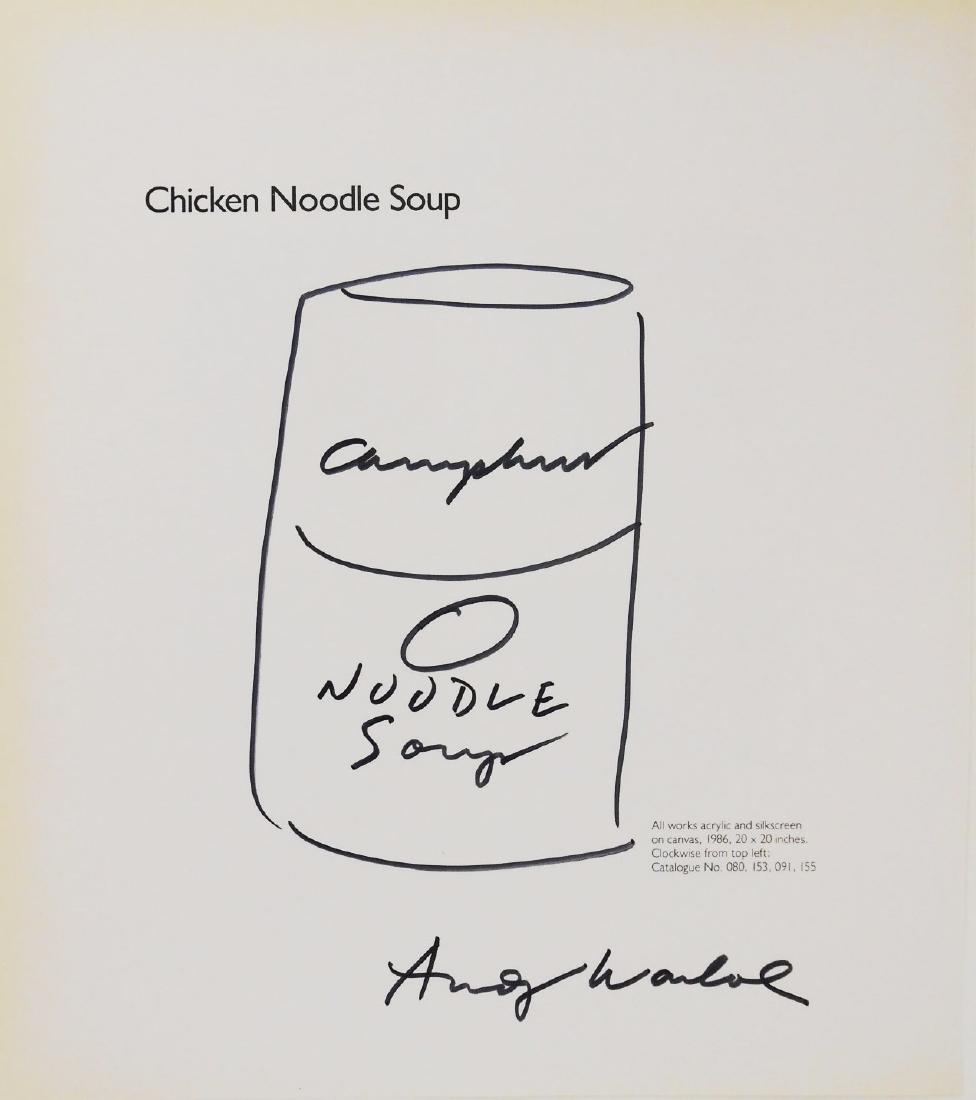 Andy Warhol (1928-1987) Souvenir Drawing (1 of 1)