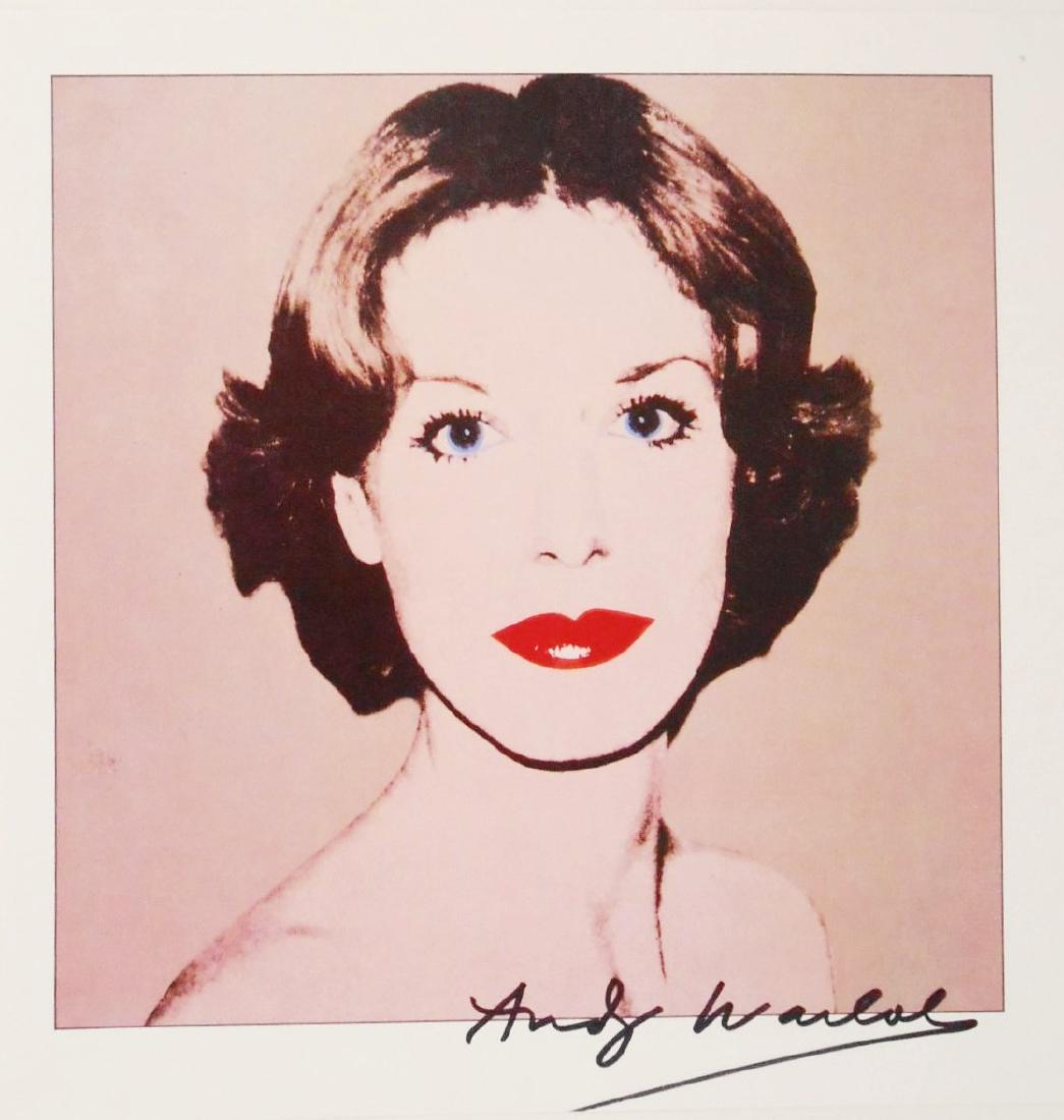 Andy Warhol (1928-1987) Signed Print (1 of 1)