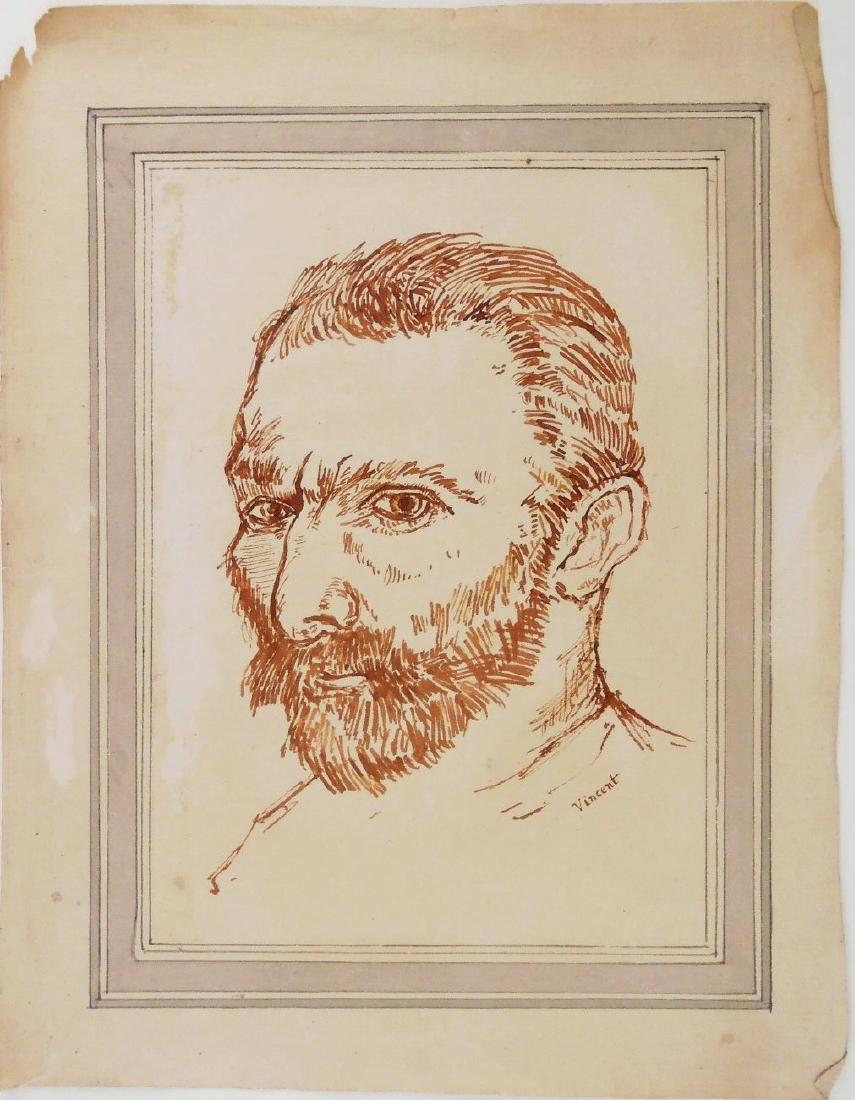 Vincent Van Gogh (18531890) Pen & Ink