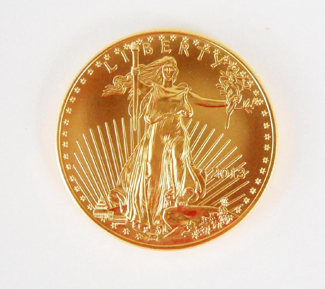 2013 1 Oz. Gold Eagle (1 of 2)