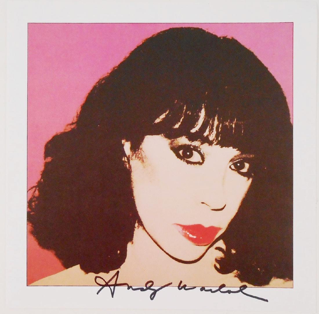 Andy Warhol (1928-1987) Signed Print (1 of 1)