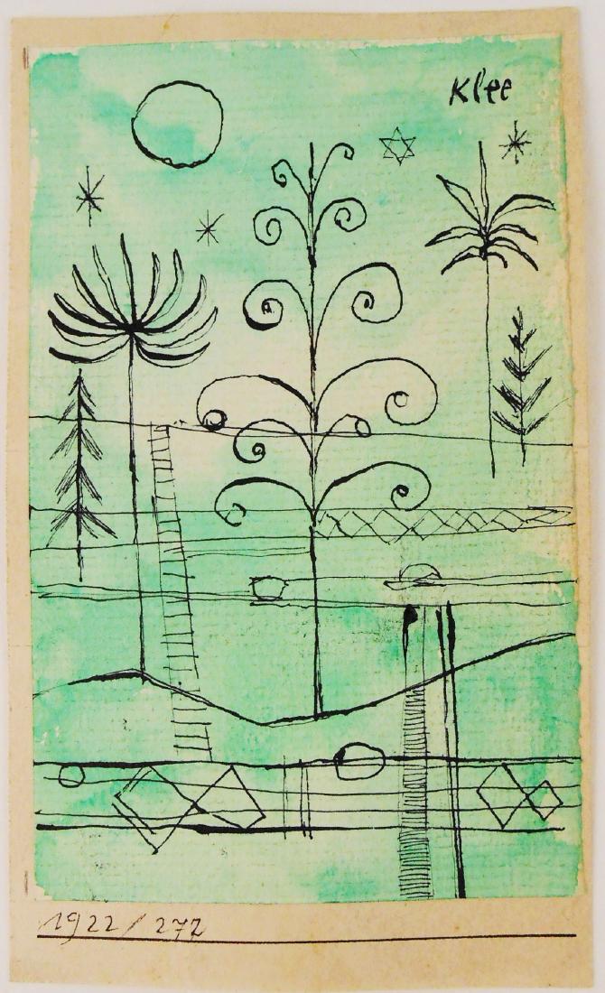 Paul Klee (1879-1940) Ink & Watercolor (1 of 1)