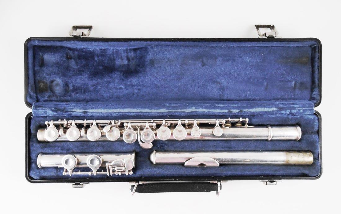 Selmer Silver Flute With Case (1 of 3)