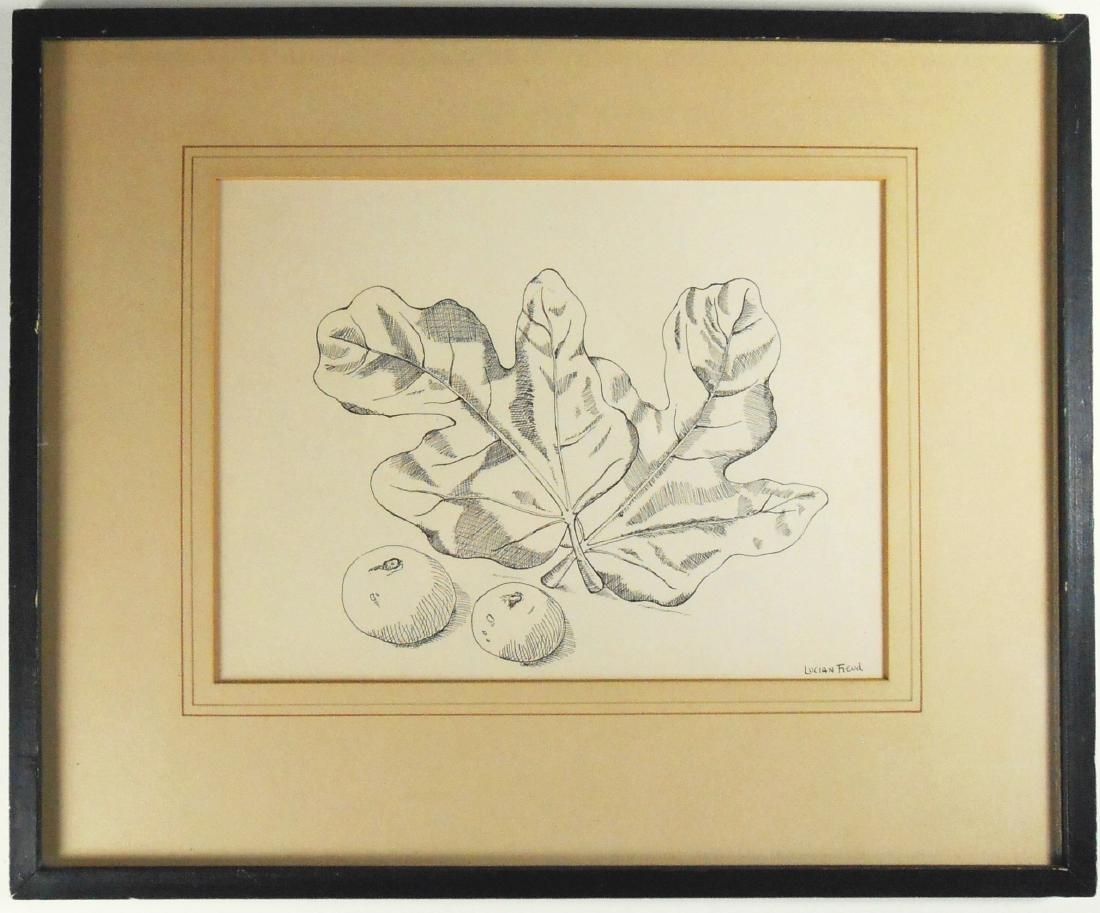 Lucian Freud (1922-2011) Pen & Ink Drawing (1 of 4)