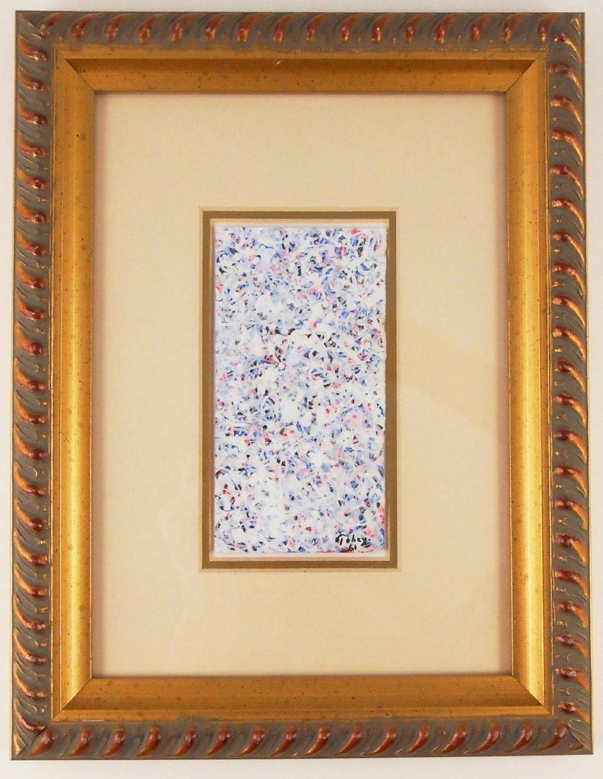 Mark Tobey (1890-1976) Gouache On Paper (1 of 3)