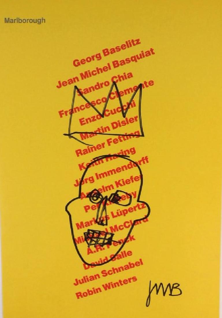 Jean-Michel Basquiat Catalog Cover Sketch (1 of 1)