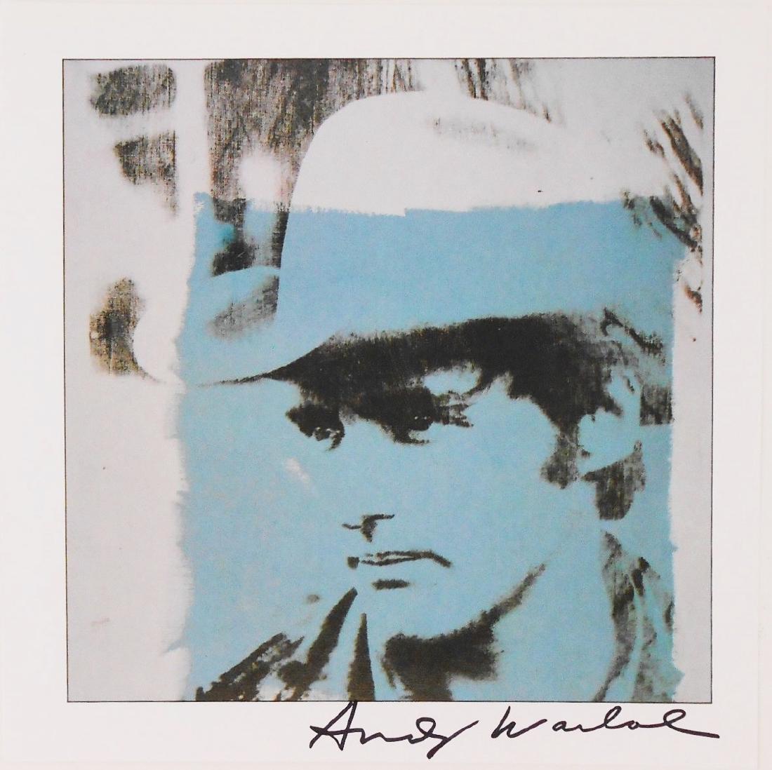 Andy Warhol (1928-1987) Signed Print (1 of 1)