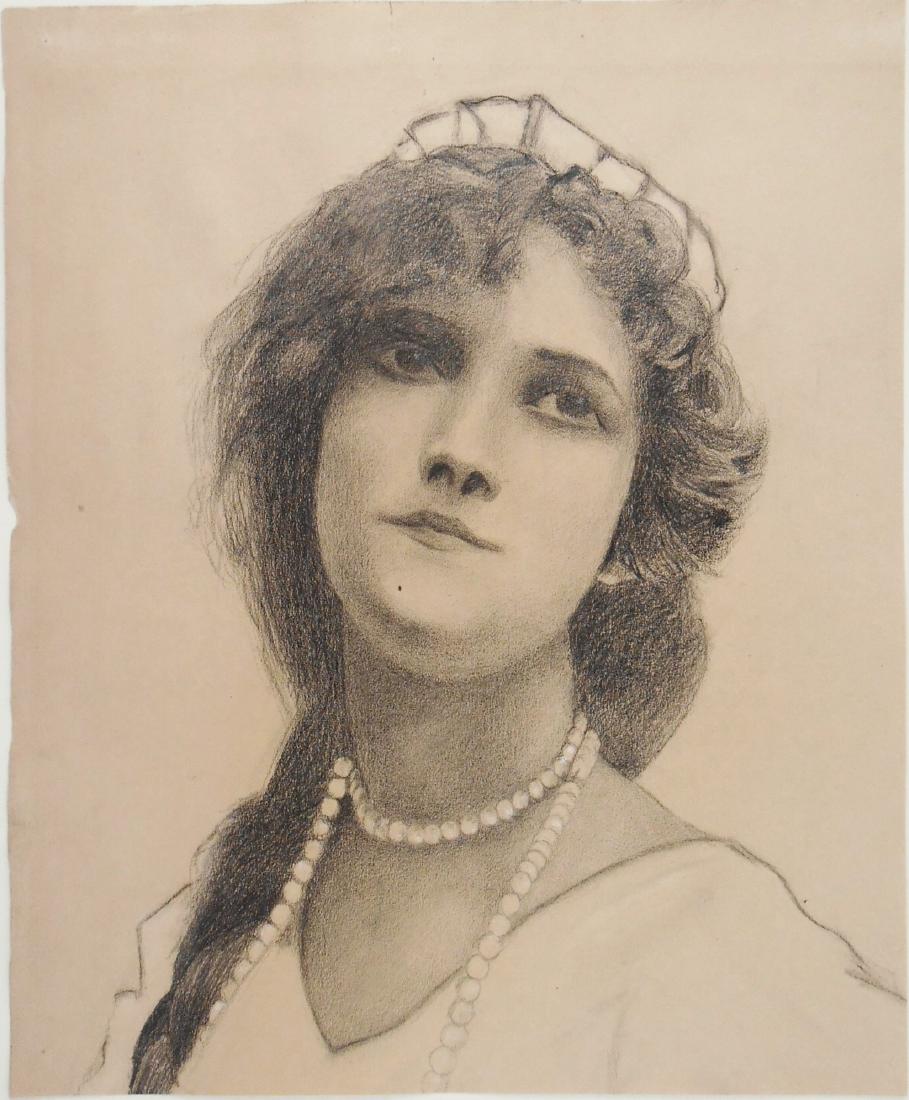 19th Century European Pencil Drawing (1 of 1)