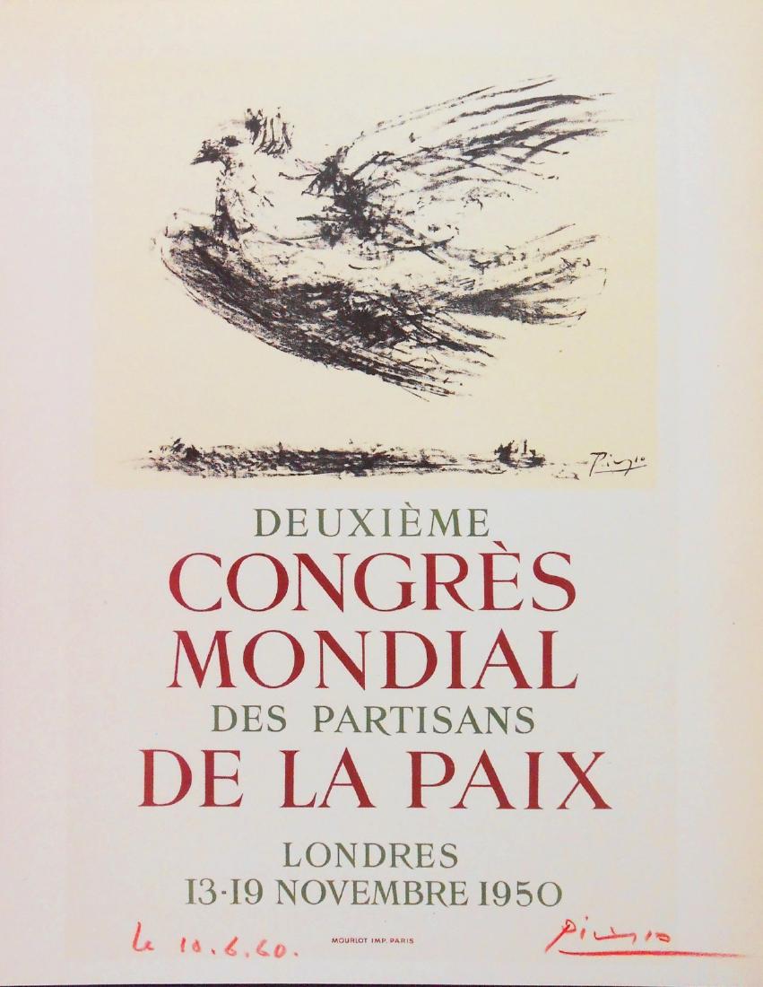 Pablo Picasso (1881-1973) Offset Color Lithograph (1 of 1)