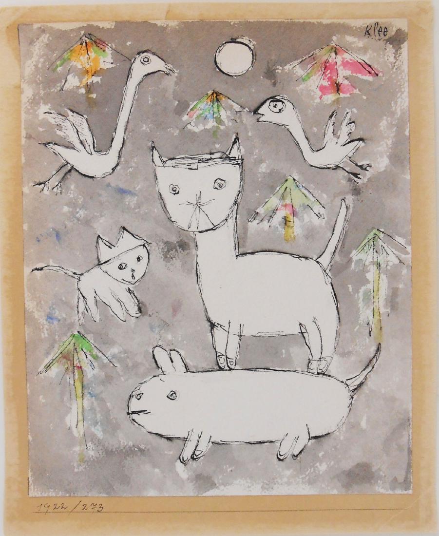 Paul Klee (1879-1940) Ink & Watercolor (1 of 3)