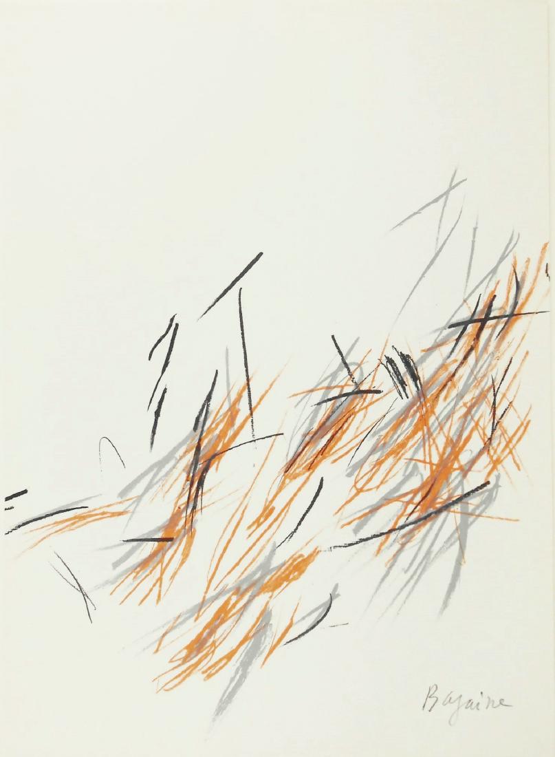 Jean Rene Bazaine Color Lithograph (1 of 2)