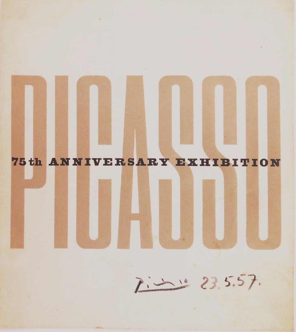 Pablo Picasso (1881-1973) Signed Exhibition Cover (1 of 1)