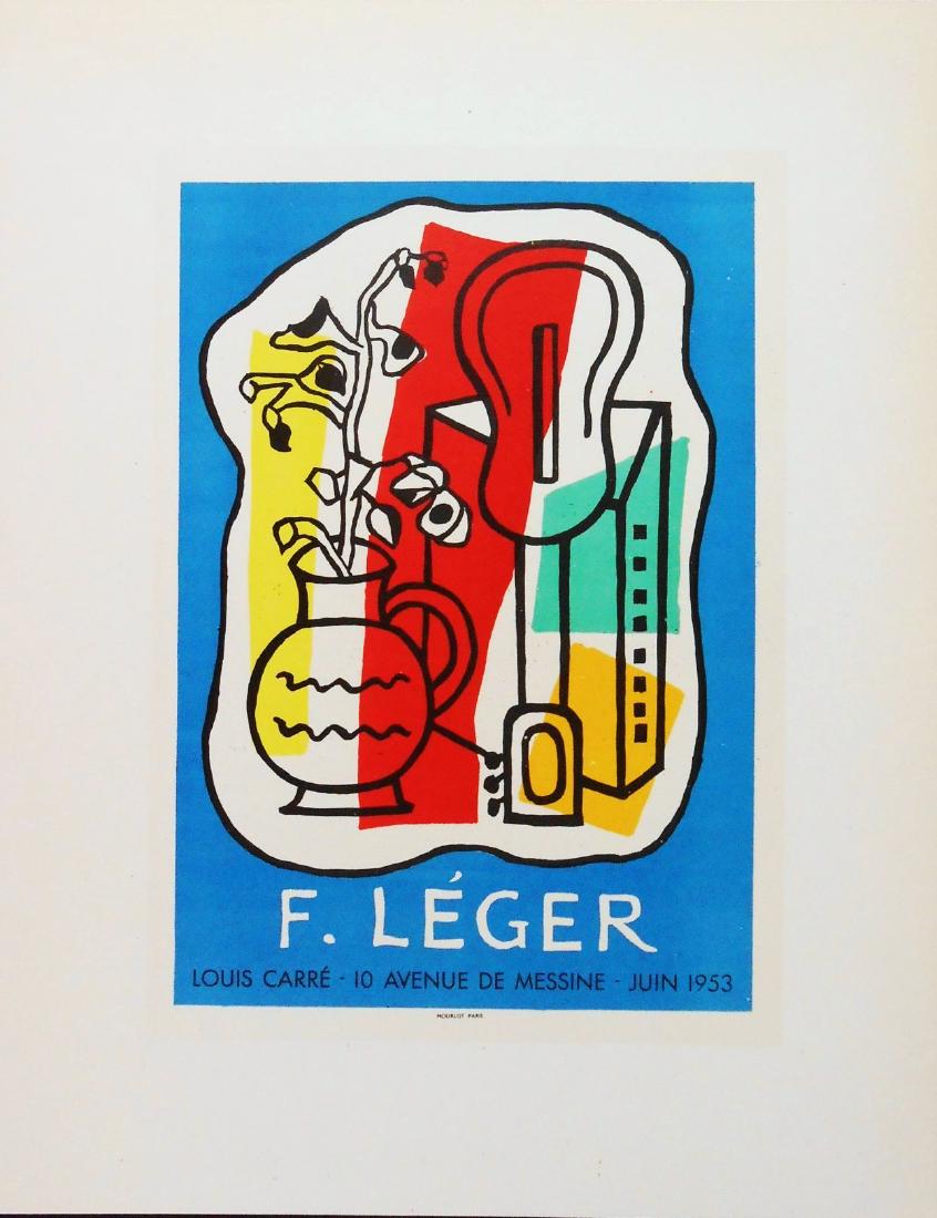 Fernand Leger Offset Color Lithograph (1 of 1)