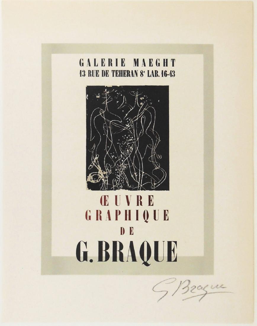Georges Braque (1882-1963) Color Lithograph (1 of 1)