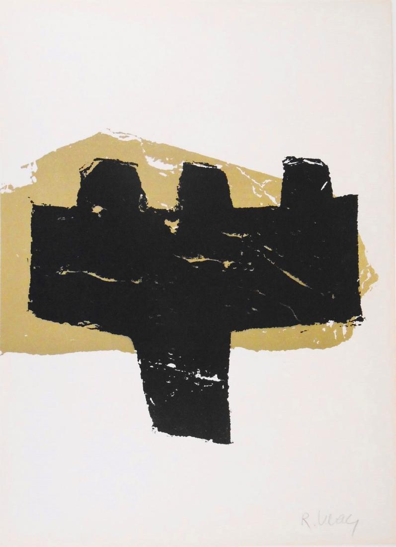 Raoul Ubac (1910-1985) Signed Color Lithograph (1 of 2)