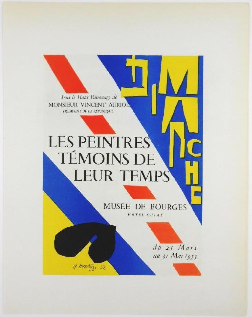 Henri Matisse (1869-1954) Color Lithograph (1 of 1)