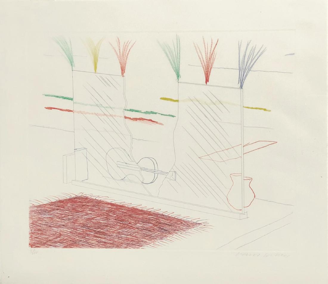 David Hockney (b. 1937) Etching & Aquatint (1 of 3)