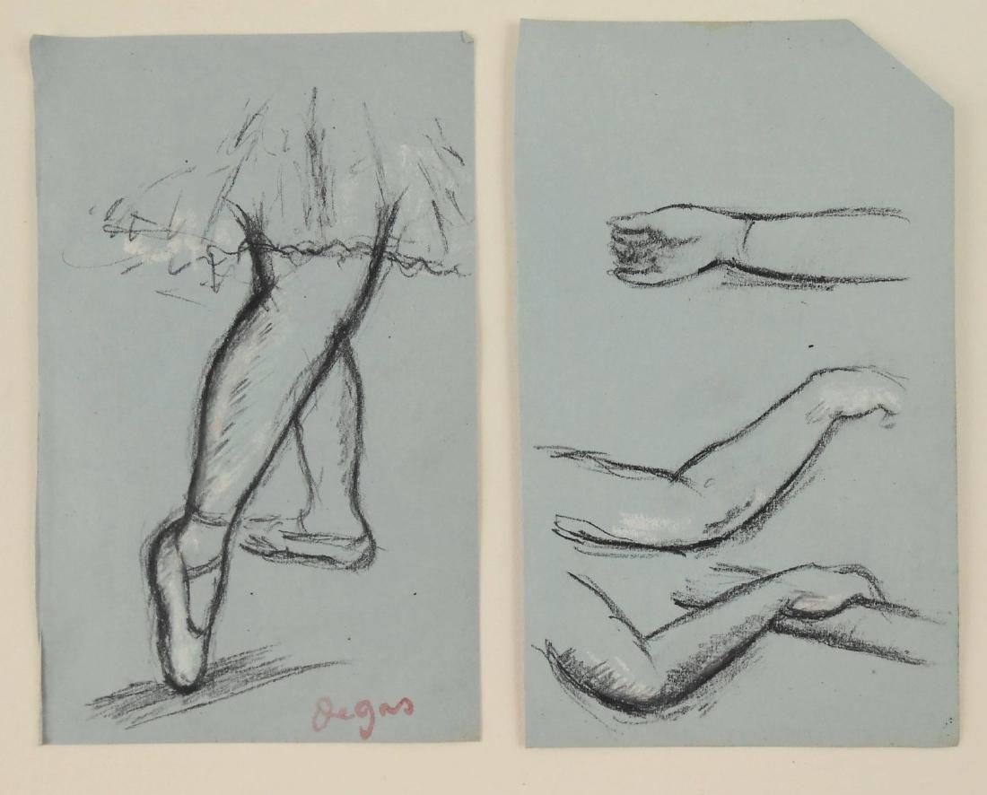 Edgar Degas (1834-1917) Charcoal Studies (1 of 1)