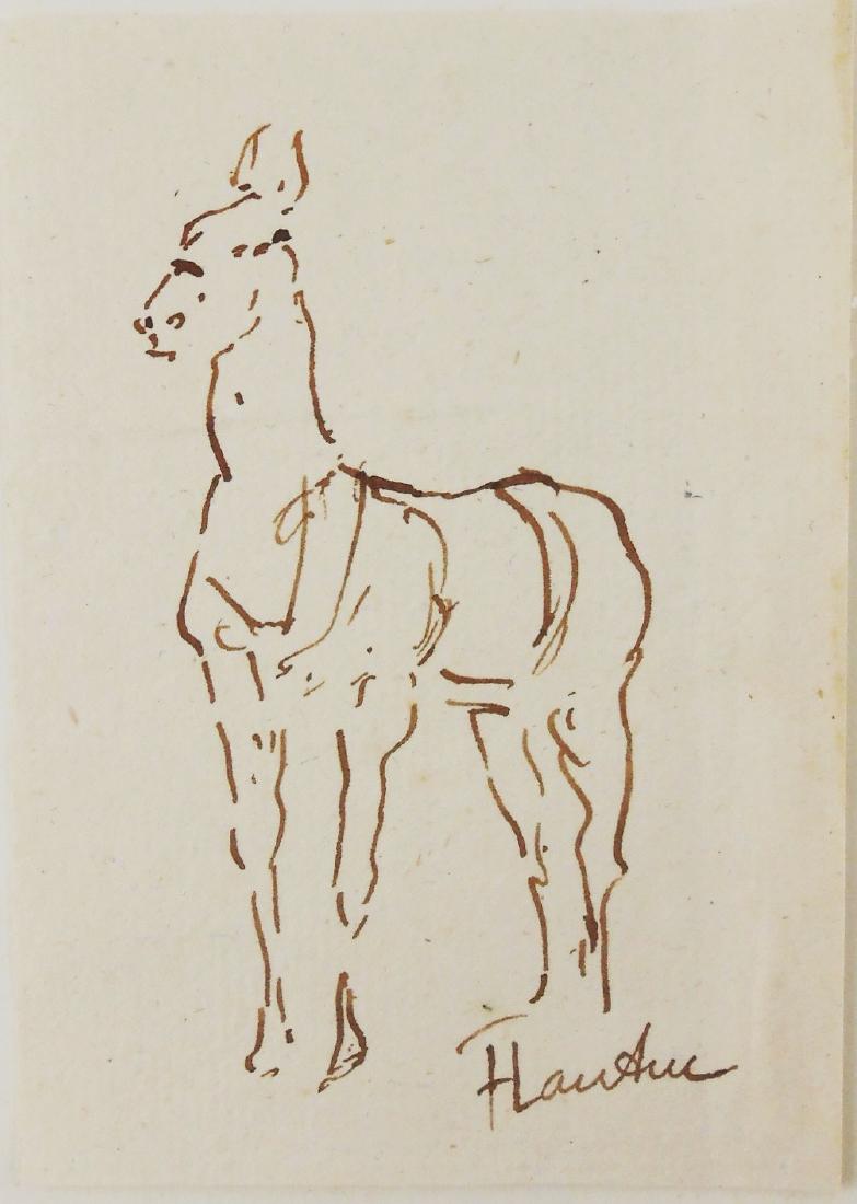 Henri De Toulouse-Lautrec (1864-1901) Ink Sketch (1 of 1)