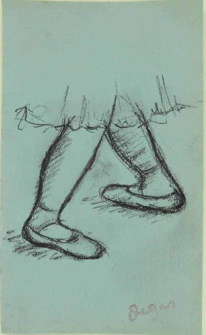 Edgar Degas (1834-1917) Charcoal Study (1 of 1)