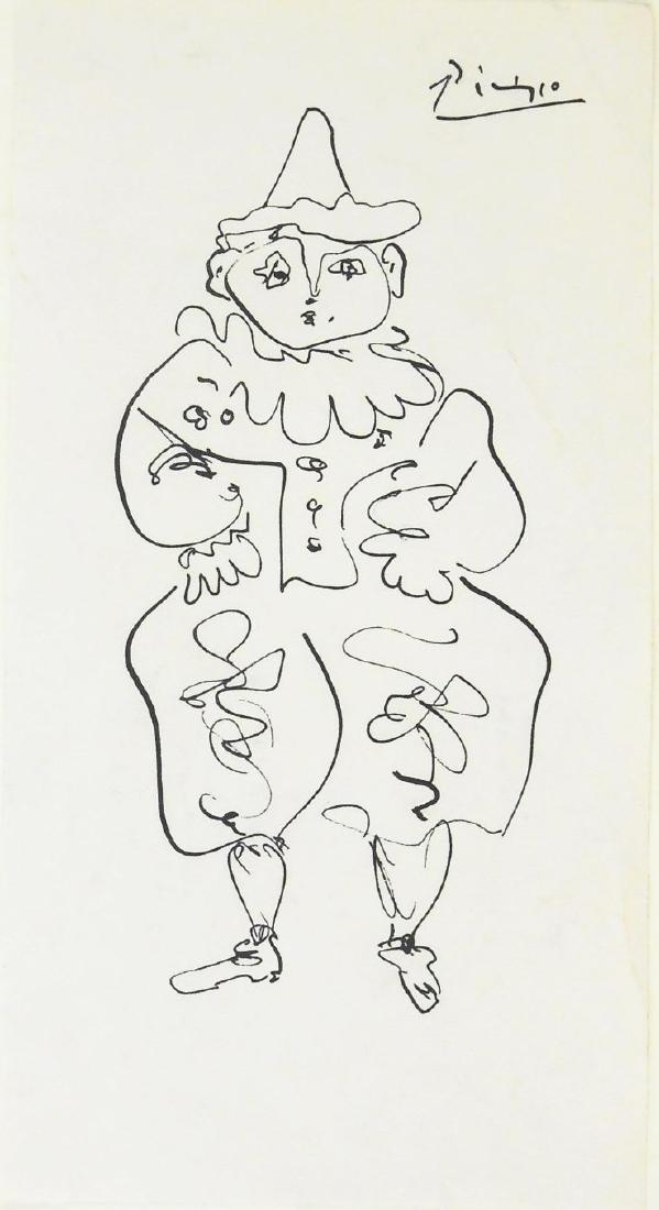Pablo Picasso (1881-1973) Pen & Ink Sketch (1 of 1)