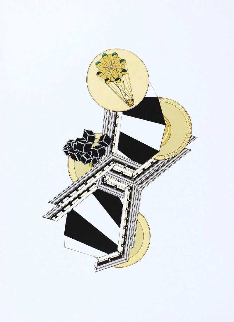 Alain Le Yaouanc (b. 1940) Color Lithograph (1 of 1)