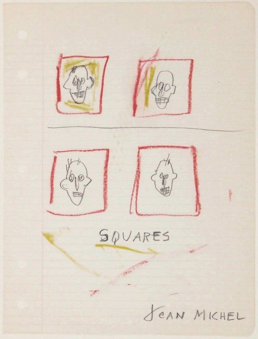 Jean-Michel Basquiat (1960-1988) Drawing (1 of 1)