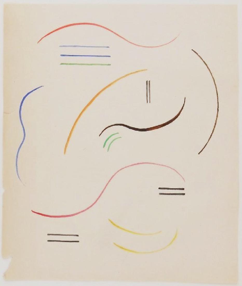 Georges Vantongerloo (1886-1965) Watercolor (1 of 2)