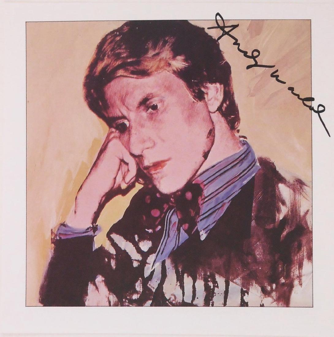 Andy Warhol (1928-1987) Signed Print (1 of 1)