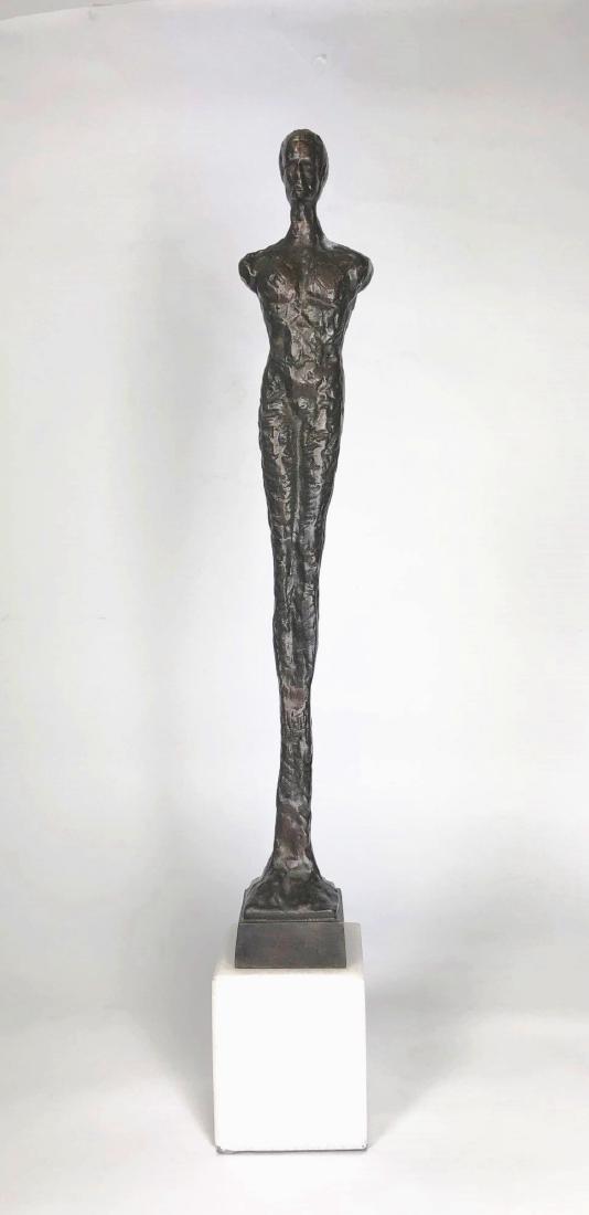 Bronze Figure, Manner Of Alberto Giacometti (1 of 3)