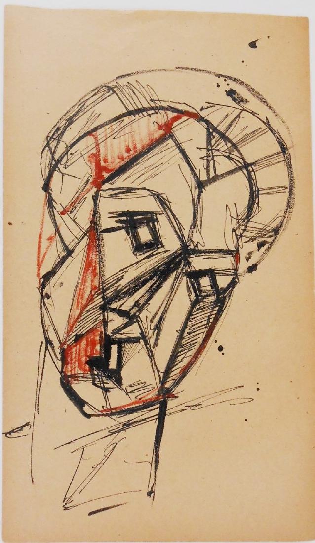 Pablo Picasso (1881-1973) Cubist Ink Drawing (1 of 1)
