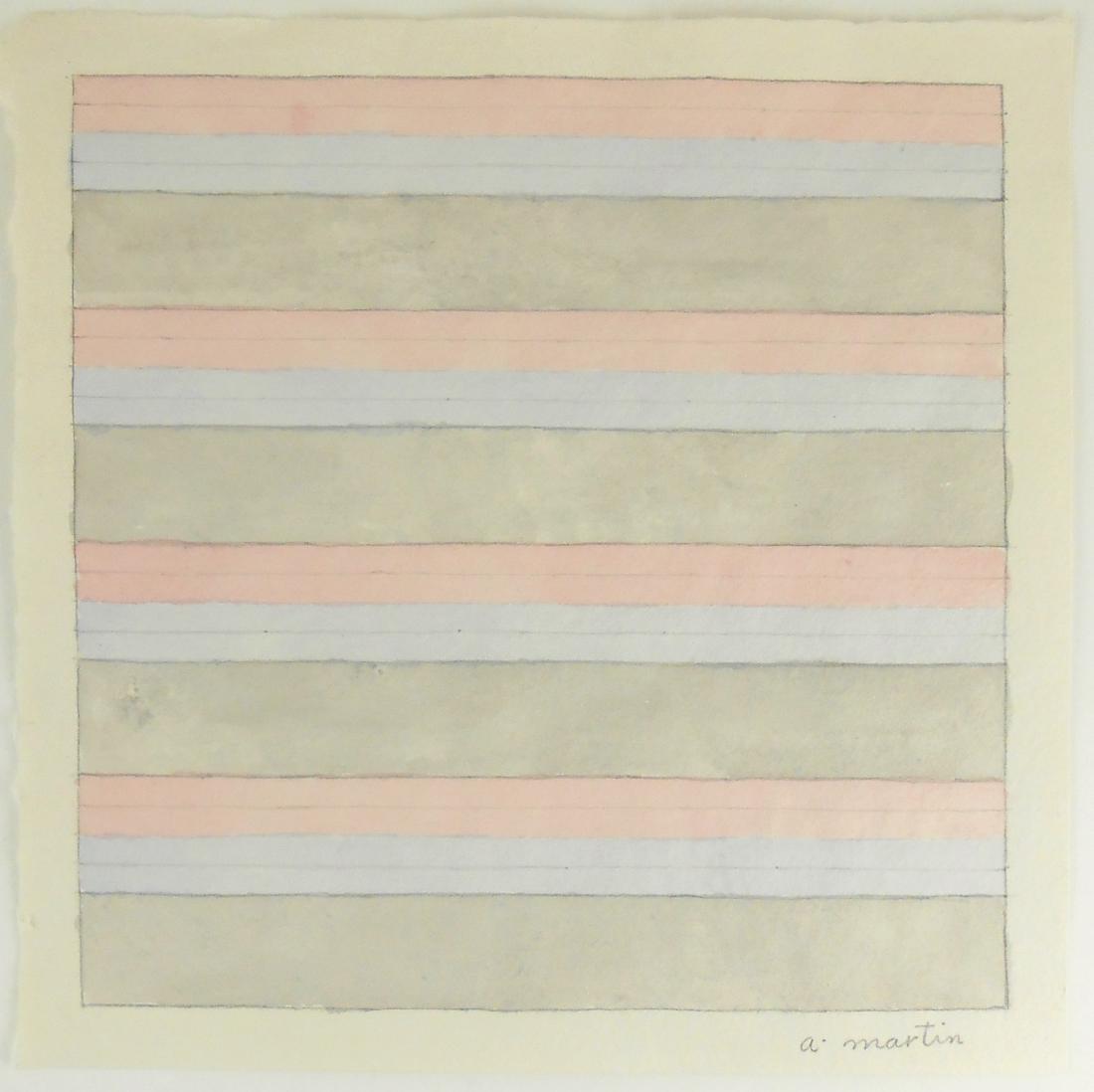 Agnes Martin (1912-2004) Watercolor (1 of 1)