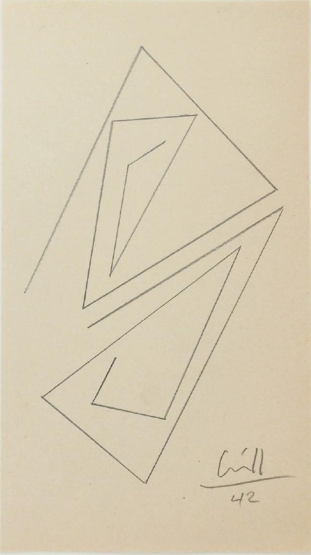 Max Bill (1908-1994) Pencil On Paper (1 of 1)