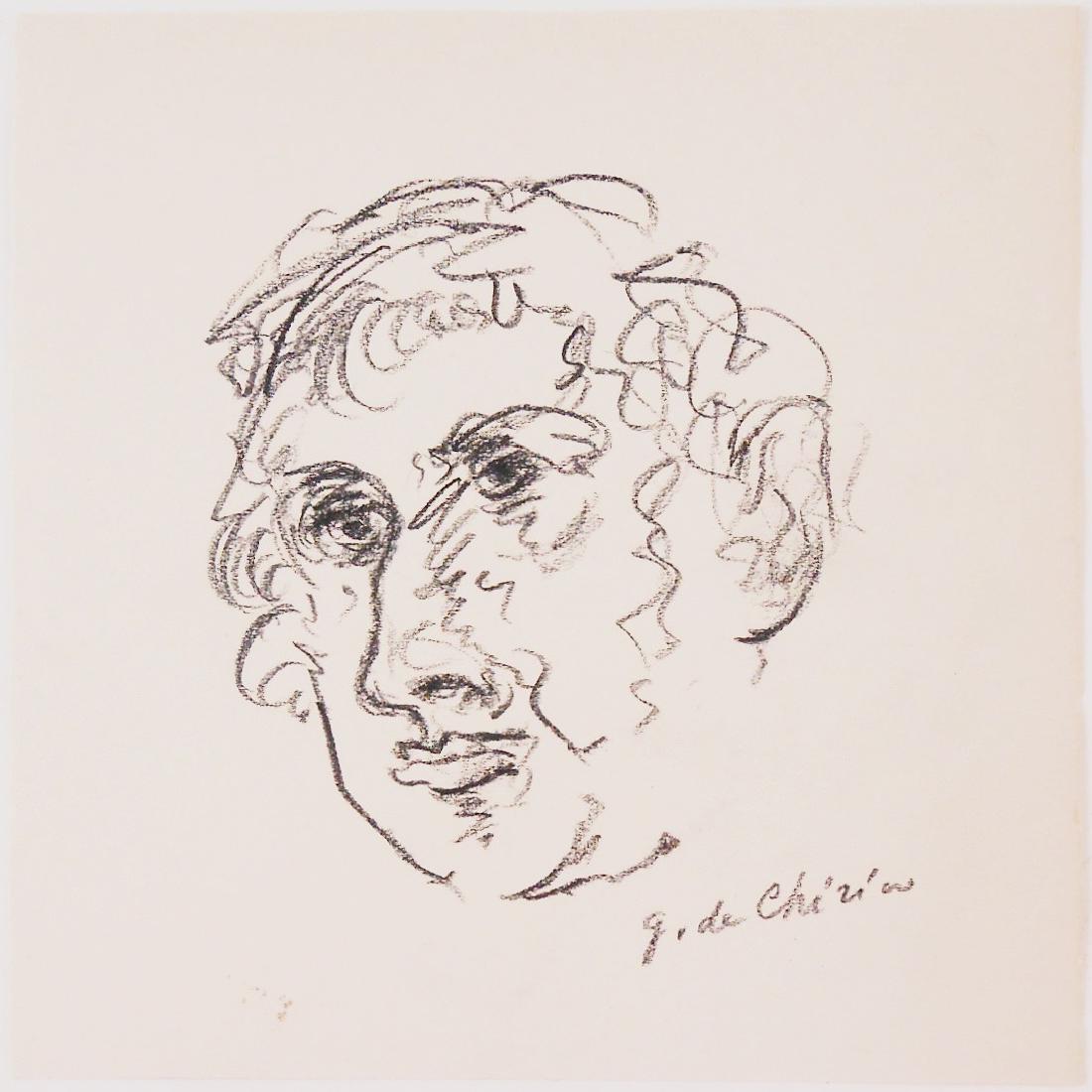 Giorgio De Chirico (1888-1978) Pencil Drawing (1 of 1)